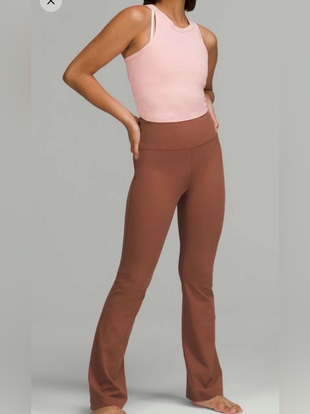 lululemon athletica size 4 super high rise flared